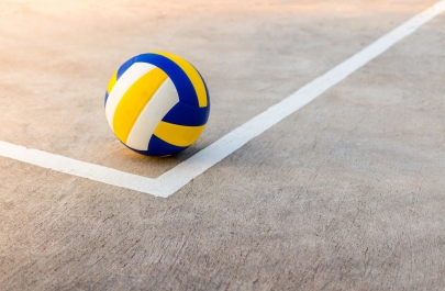 volleybal op terrein