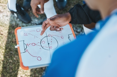 strategie en tactiek bepalen tijdens match