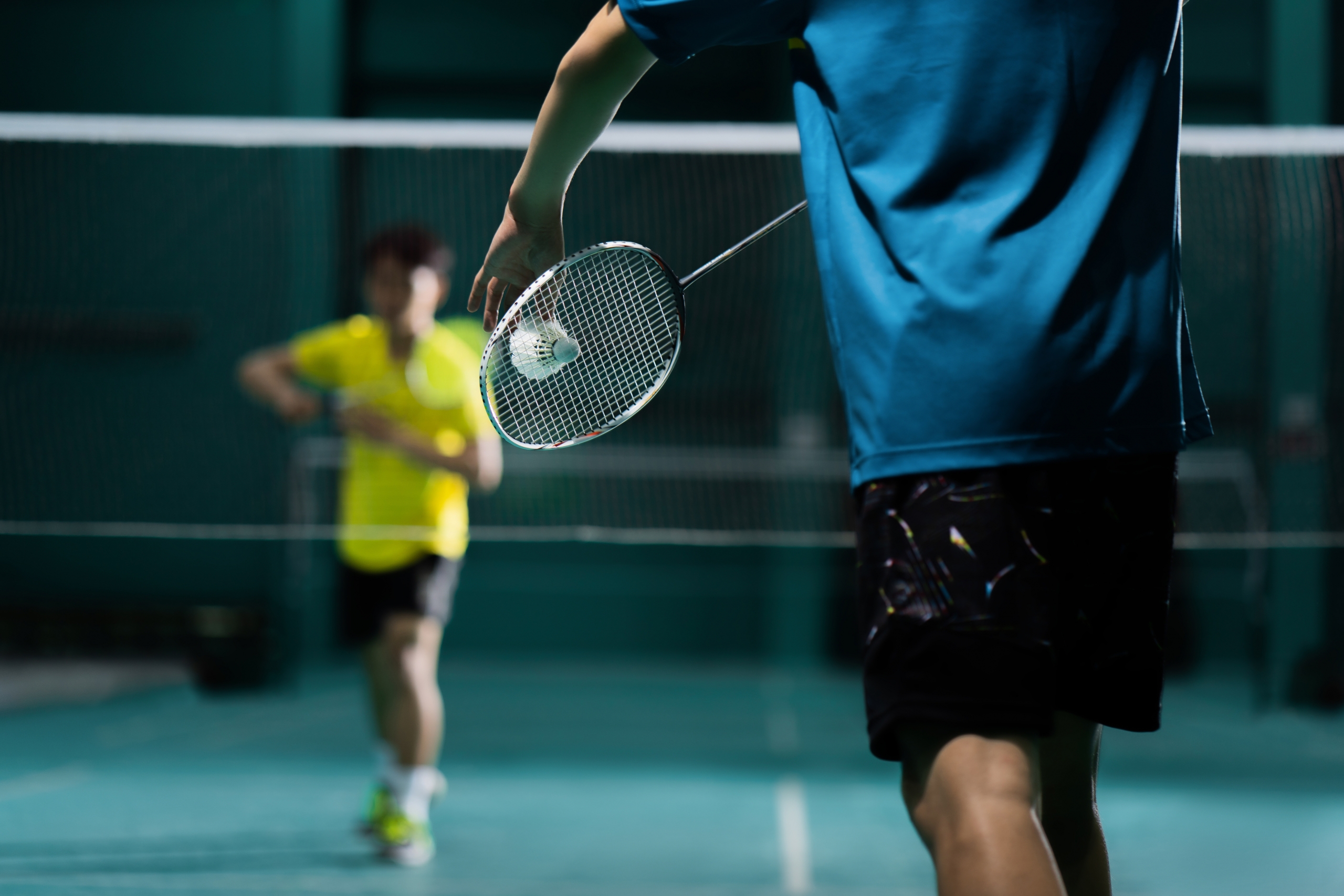 badminton opslag