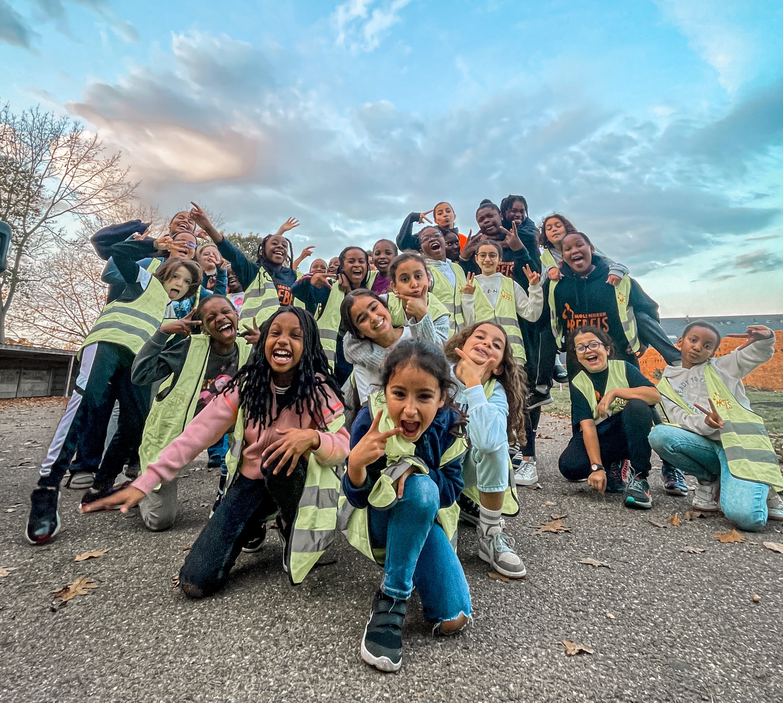 groepsfoto Molenbeek Rebels