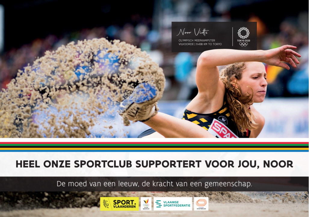Campagne clubhelden in Tokio - Noor Vidts