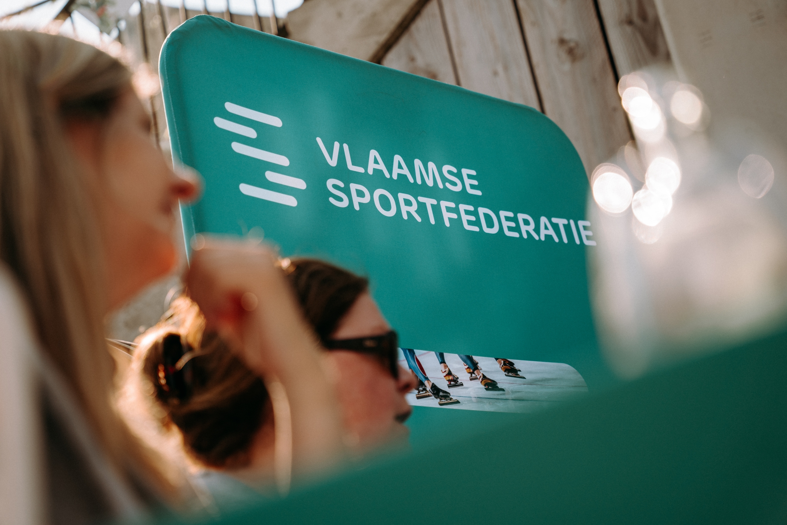 Vlaamse Sportfederatie tijdens een event