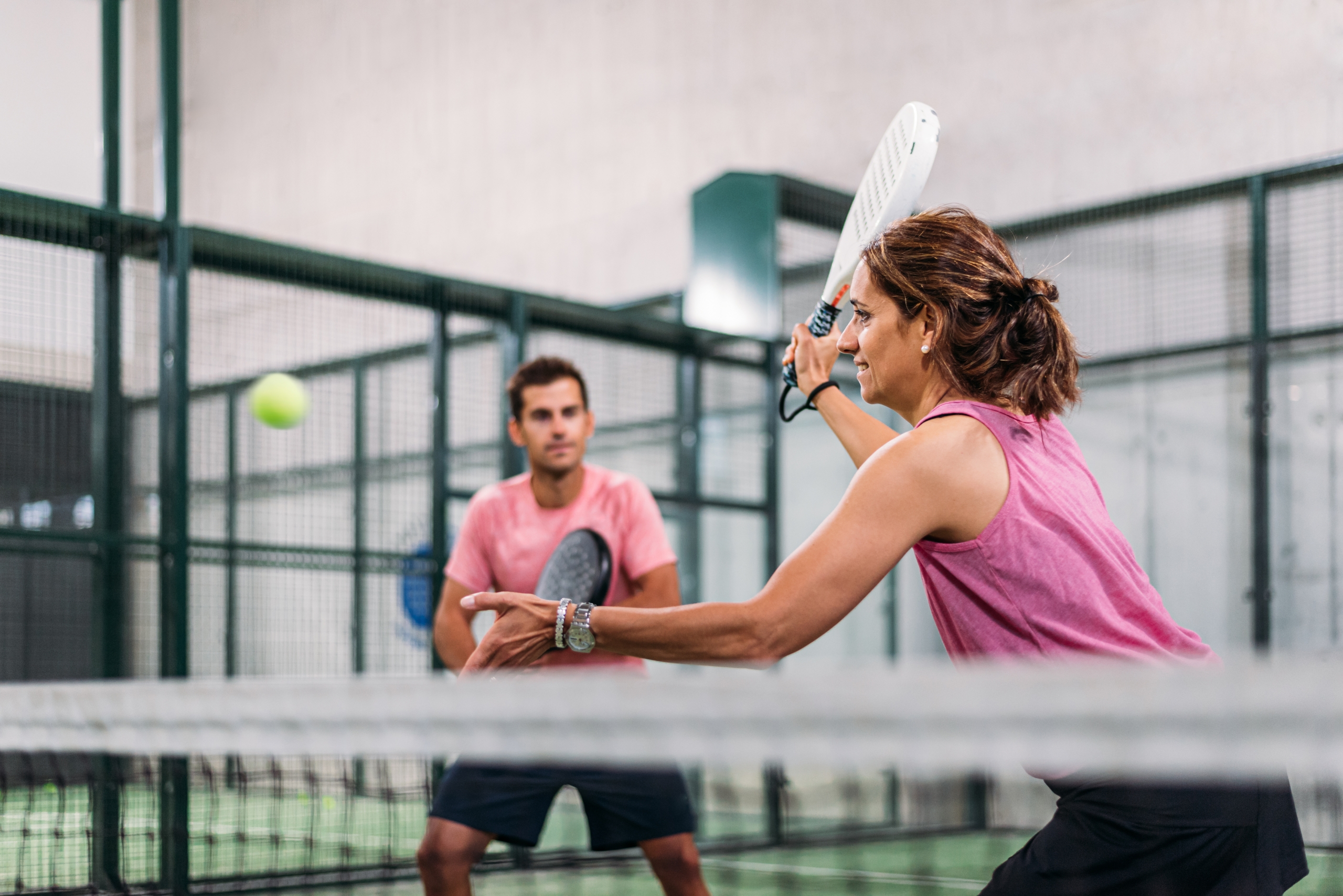 padel dubbelspel