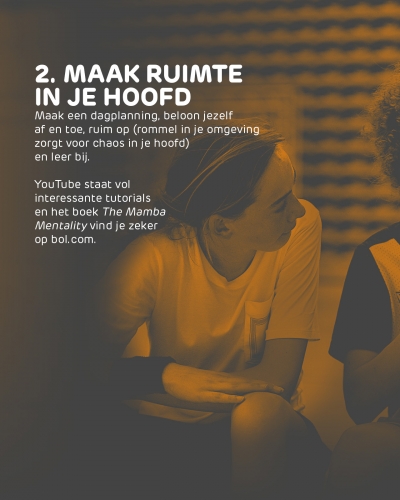 Maak ruimte in je hoofd