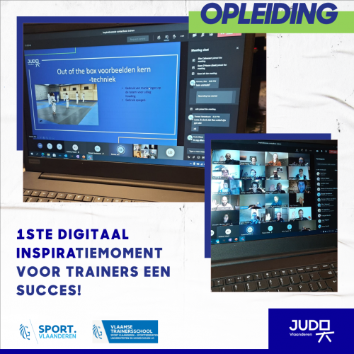 digitaal inspiratiemoment voor trainers