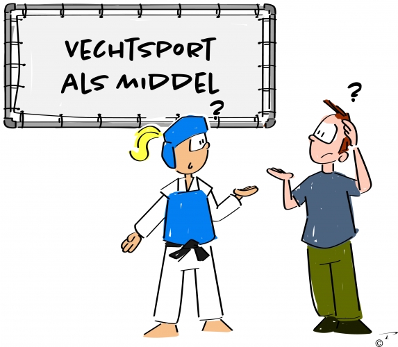 vechtsport als middel
