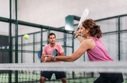 padel dubbelspel
