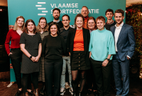 Groepsfoto Vlaamse Sportfederatie